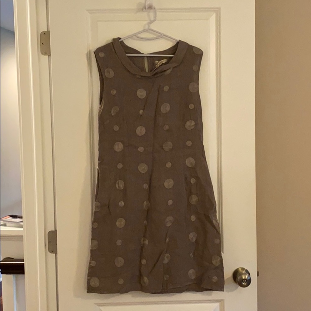 Lina Tomei linen dress medium